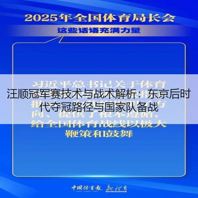 汪顺冠军赛技术与战术解析：东京后时代夺冠路径与国家队备战